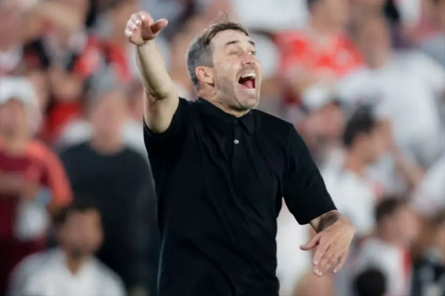 Coudet es el DT del Millonario. (Foto: EFE)