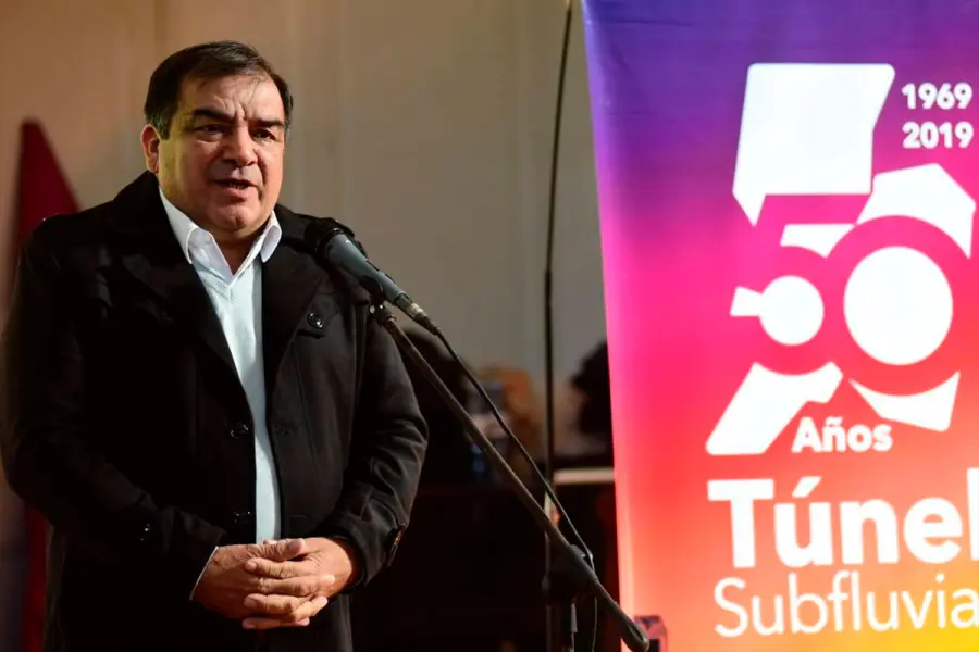 Cuando era director entrerriano del T&uacute;nel Subfluvial.