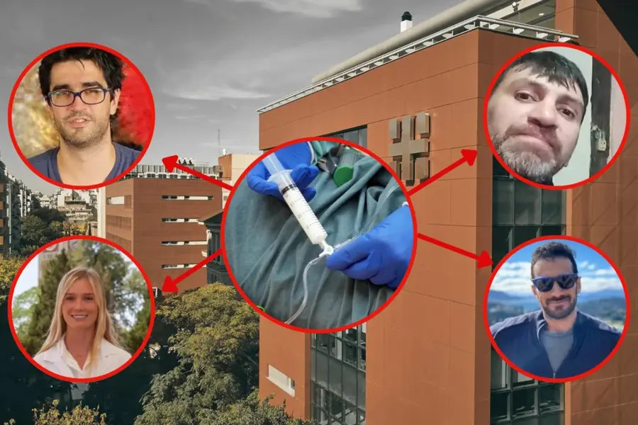 El mapa del imputado. Foto: NA.