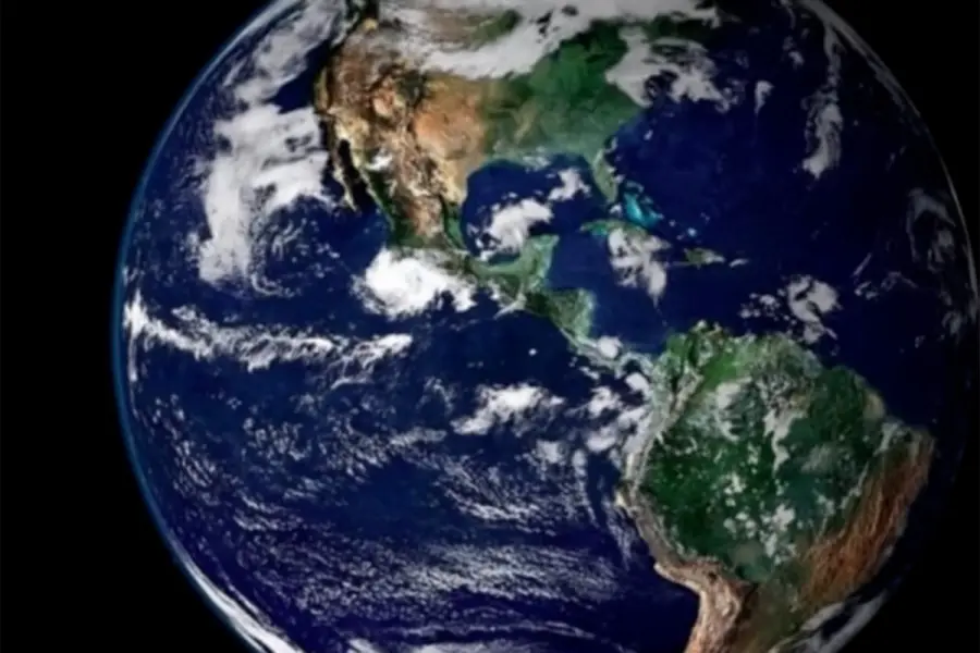 Otra postal de la Tierra. Foto: NASA.