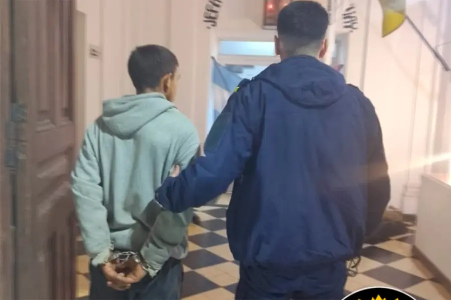 El sujeto detenido tras agredir a su ex pareja