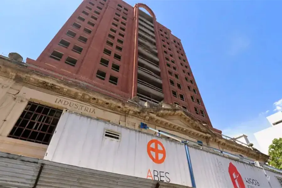 Uno de los edificios vinculados a la causa