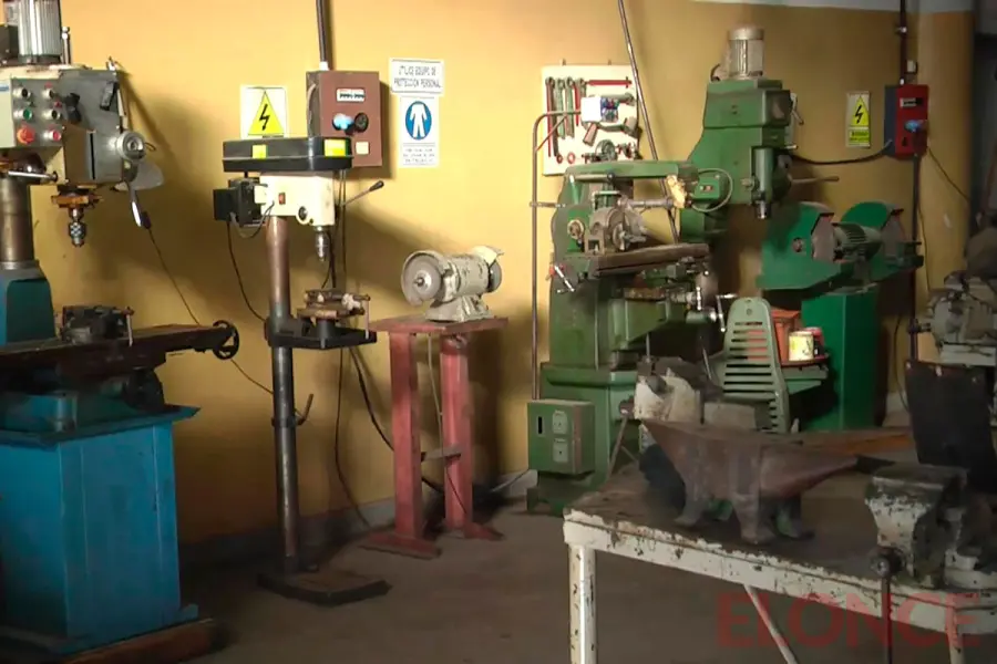 Talleres industriales en EET N&ordm;5 (foto Elonce)