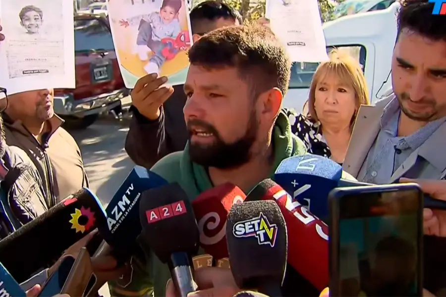 Luis L&oacute;pez, pap&aacute; de &Aacute;ngel