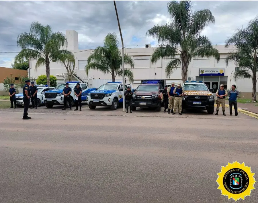 Operativos por caza furtiva en Federal. Cr&eacute;ditos: Jefatura Departamental Federal