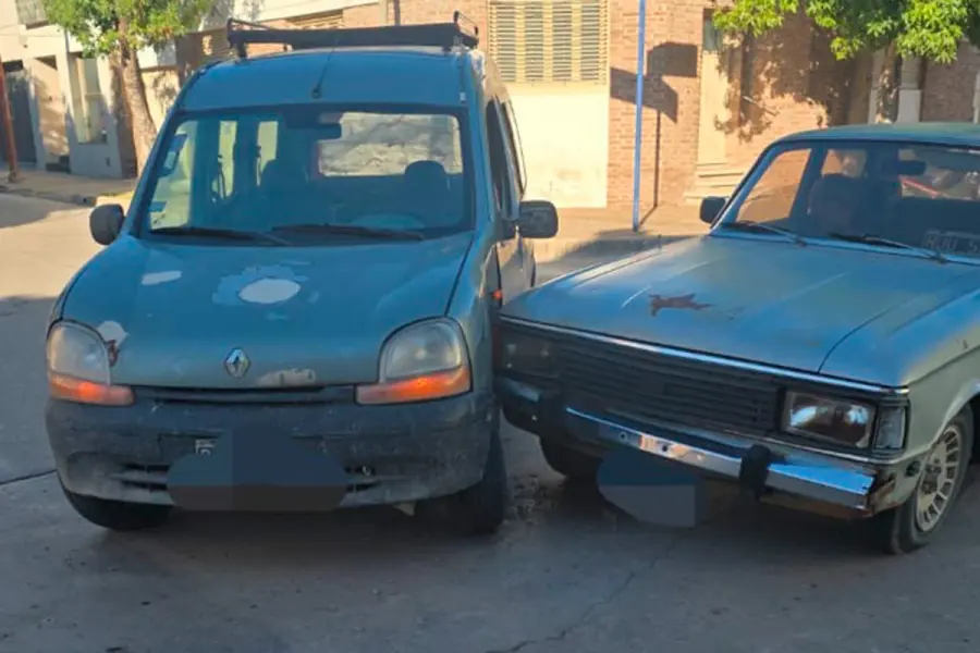 Accidente en Diamante (foto Polic&iacute;a de Entre R&iacute;os)