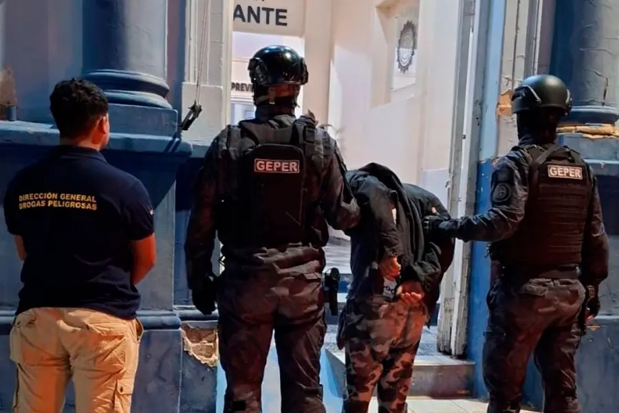 Detenido en Diamante.