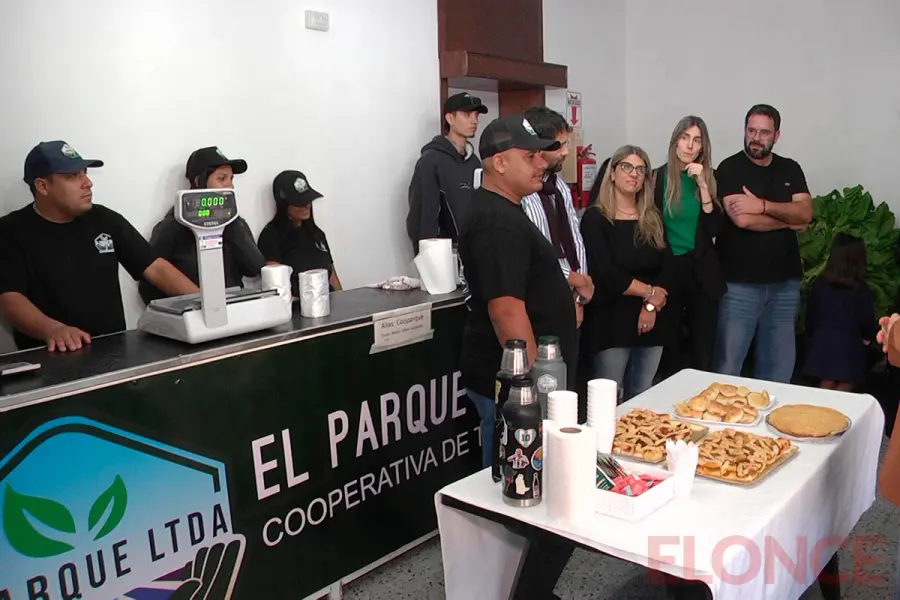 Nuevo local de cooperativa hort&iacute;cola "El Parque" (foto Elonce)