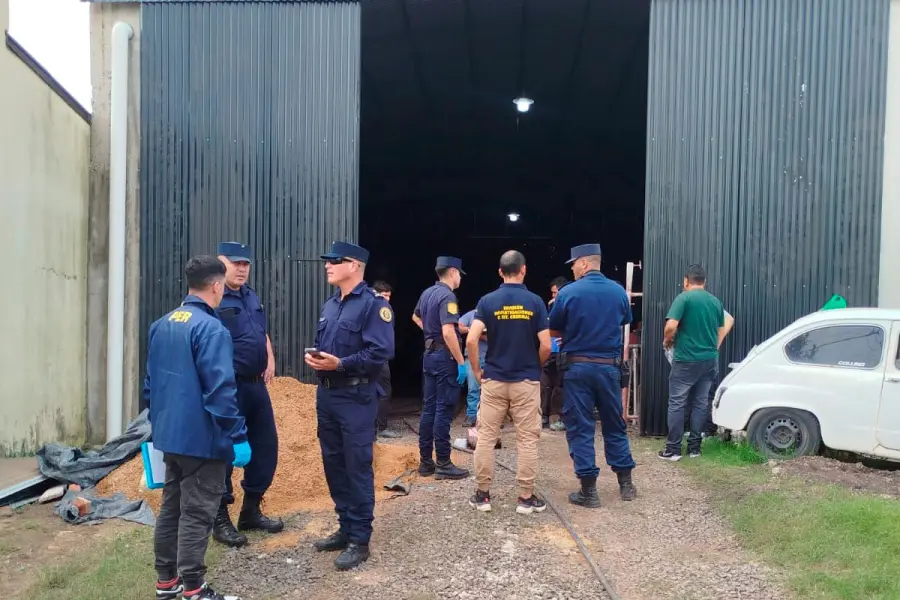 El lugar donde detuvieron al sospechoso. (PER).