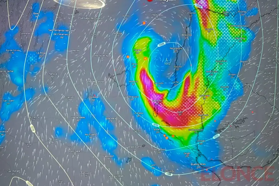 Las lluvias afectan a gran parte de Entre R&iacute;os