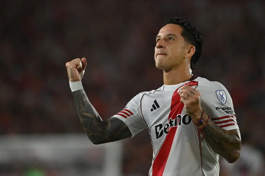 Driussi marc&oacute; el &uacute;nico tanto. Foto: La Naci&oacute;n.