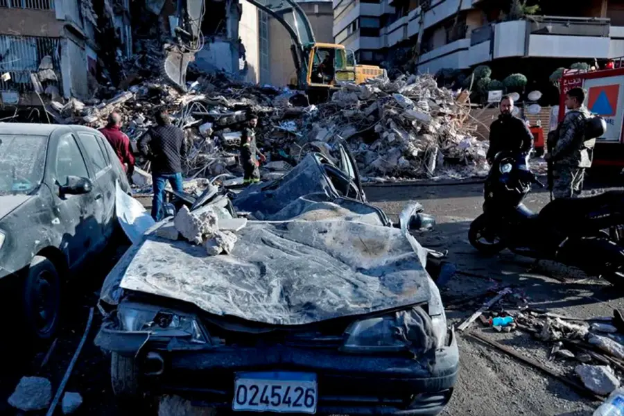 Destrucci&oacute;n en Beirut. (Xinhua).