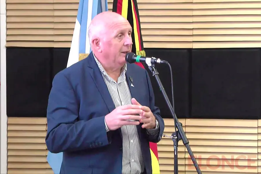 Marcelo Cerutti, intendente de Crespo (foto Elonce)