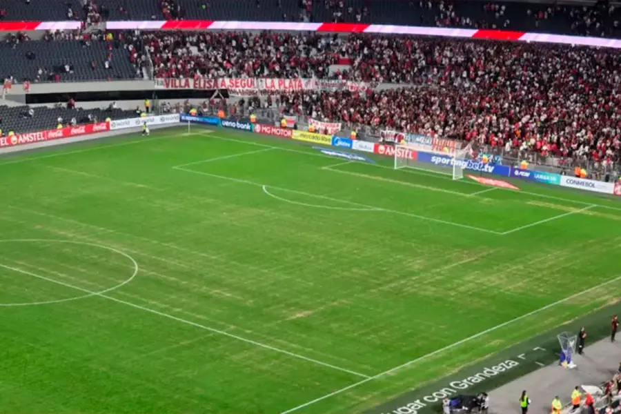 As&iacute; se ve&iacute;a en el partido ante Carabobo.