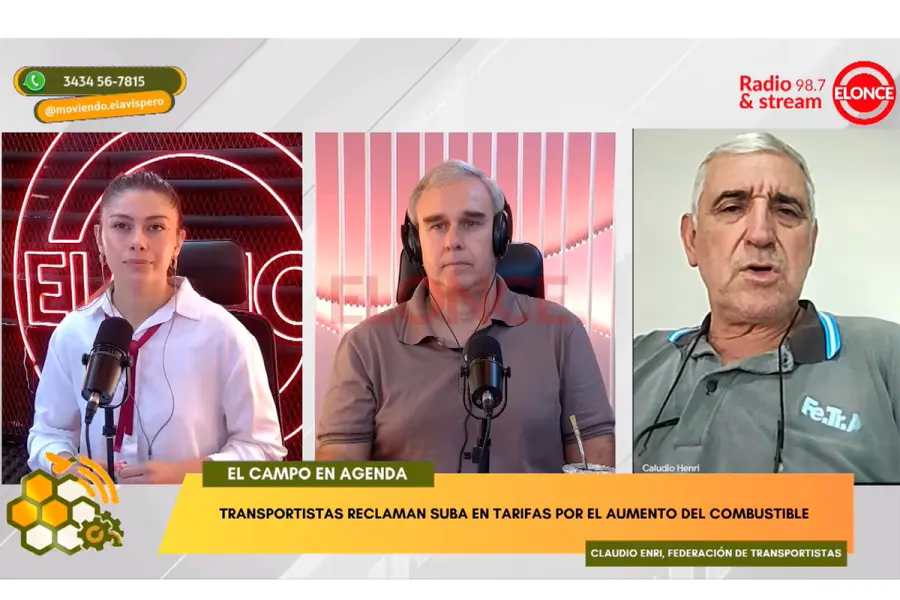 Claudio Enri, de FeTRA, en Moviendo el Avispero (foto Elonce)