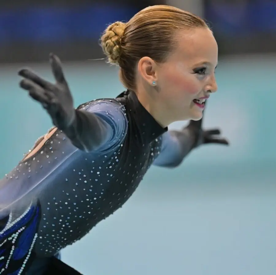 Mar&iacute;a P&iacute;a Camuglia Yost en la Artistic World Cup 2026. (FOTO: Instagram)