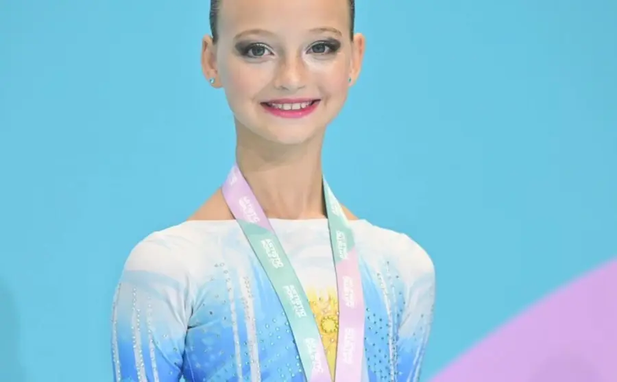 Mar&iacute;a P&iacute;a Camuglia Yost en la Artistic World Cup 2026. (FOTO: Instagram)