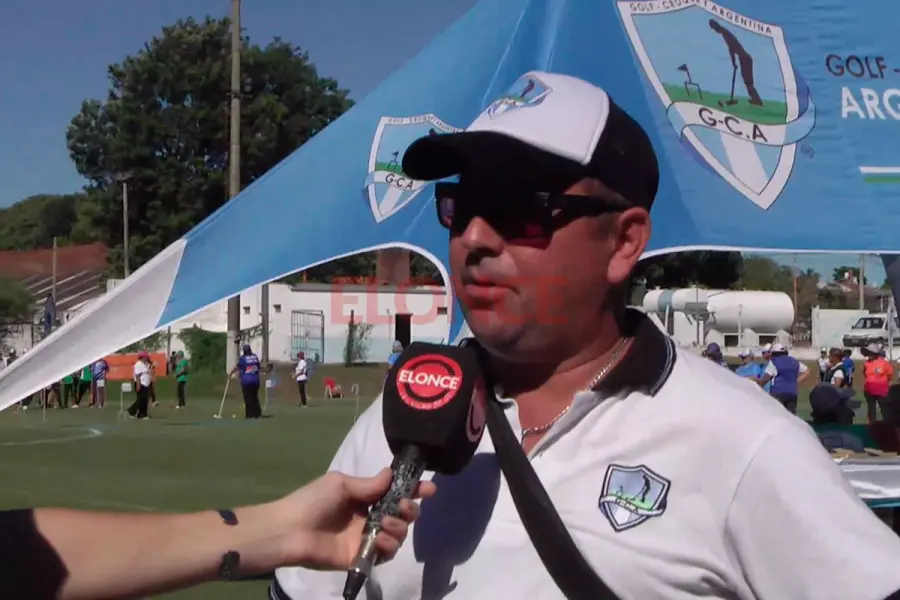 Presidente de la Asociaci&oacute;n de Golf Croquet y creador de la disciplina, Javier Comas.