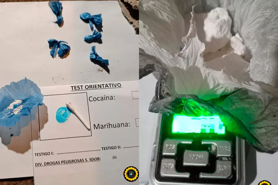 Operativos por narcomenudeo en Rosario del Tala (foto Polic&iacute;a de Entre R&iacute;os)