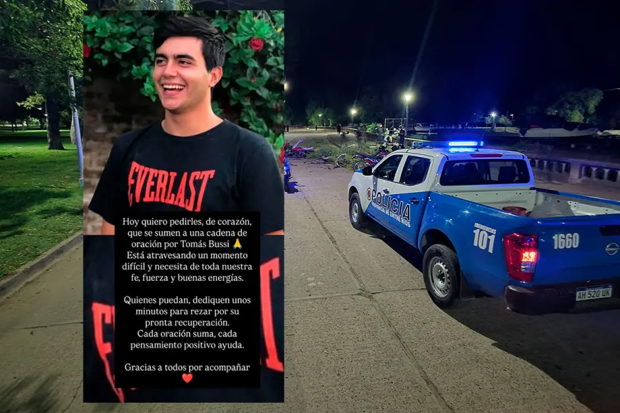 Pedido de oraci&oacute;n por el joven herido en Victoria.