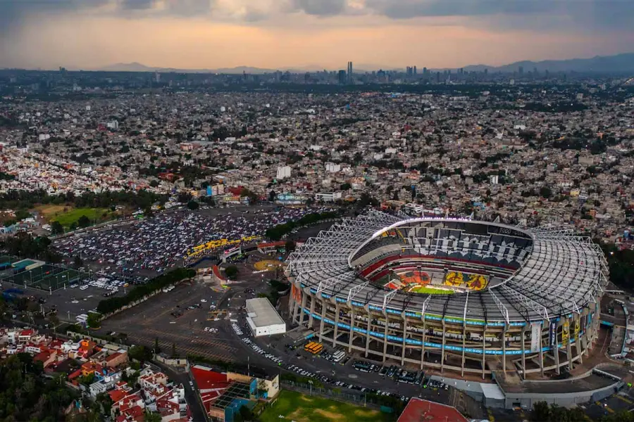 El estadio Azteca de M&eacute;xico