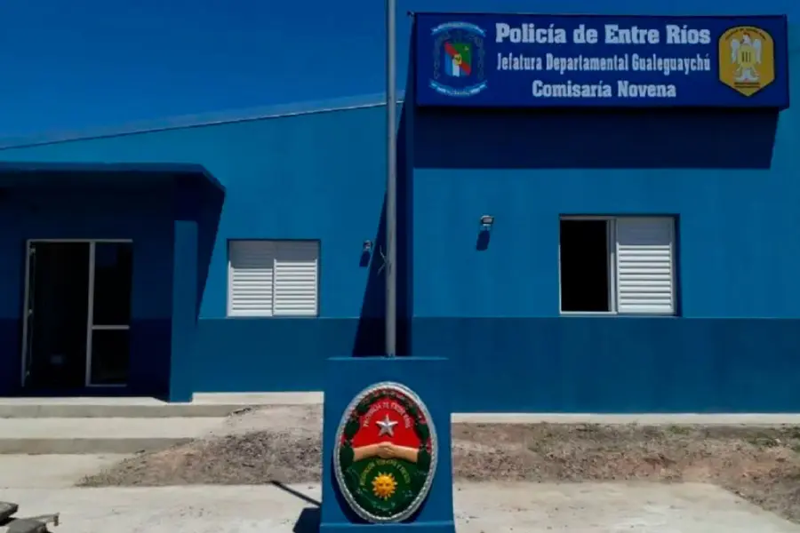 Comisar&iacute;a novena de Gualeguaych&uacute;.