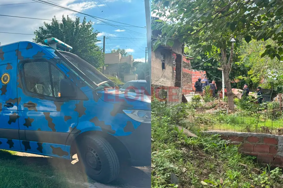 Operativo en Bajada Grande. Foto: Elonce.