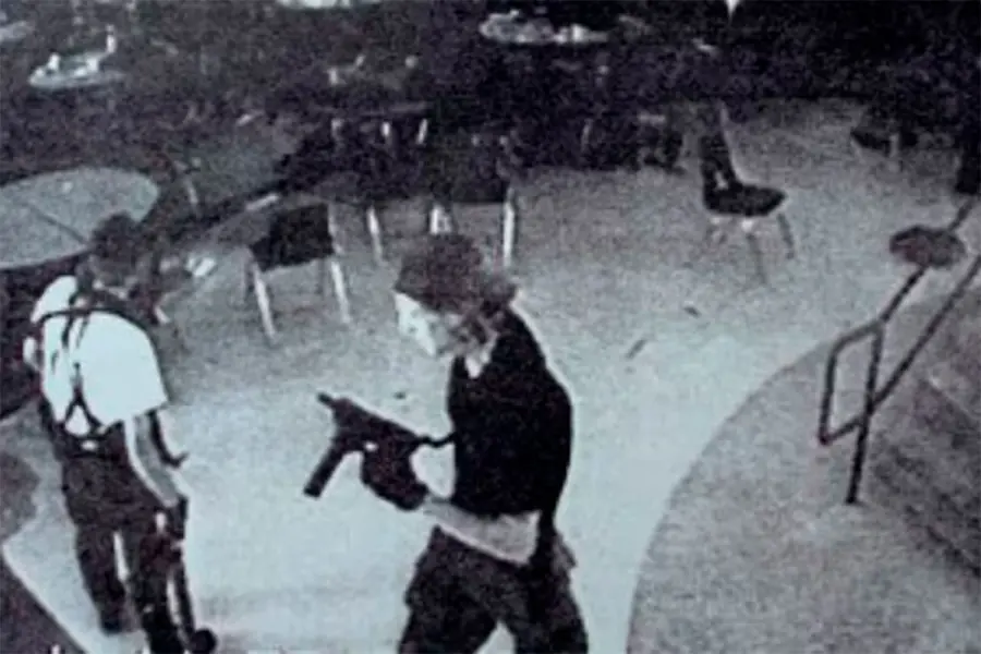 La imagen de uno de los tiradores de Columbine.