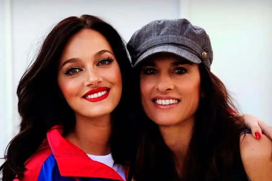 Oriana Sabatini y Gabriela Sabatini.
