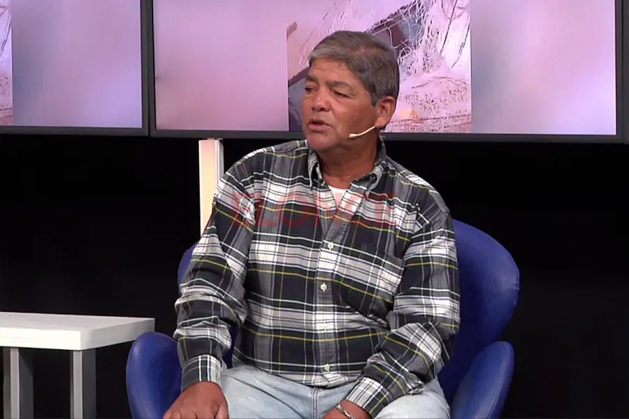 Flavio Enr&iacute;quez, de Asociaci&oacute;n de Pescadores de Paran&aacute; (foto Elonce)