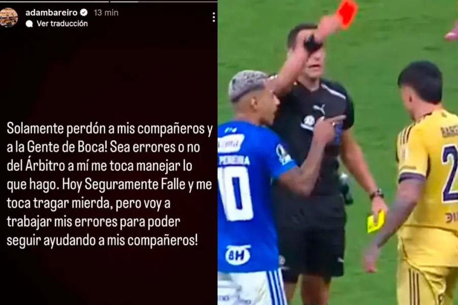 Expulsi&oacute;n de Bareiro y su pedido de perd&oacute;n.