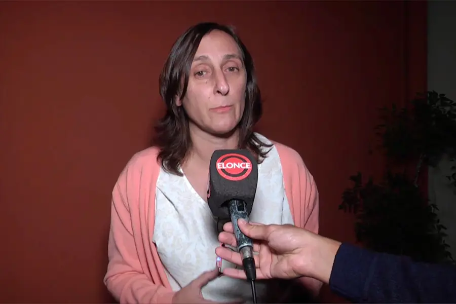 L&iacute;a Fimpel, secretaria adjunta de AGMER. Foto: Elonce.