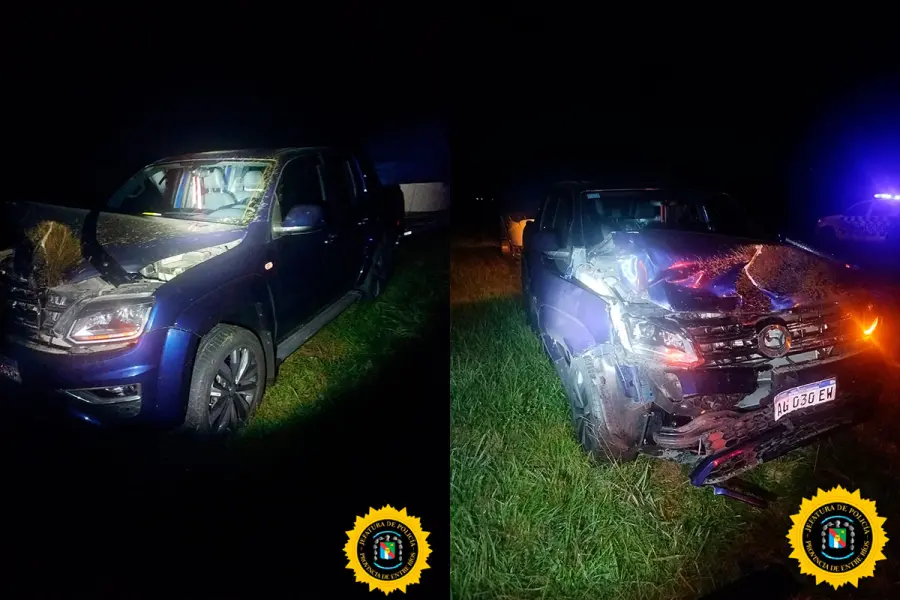 Accidente en Ruta 12.