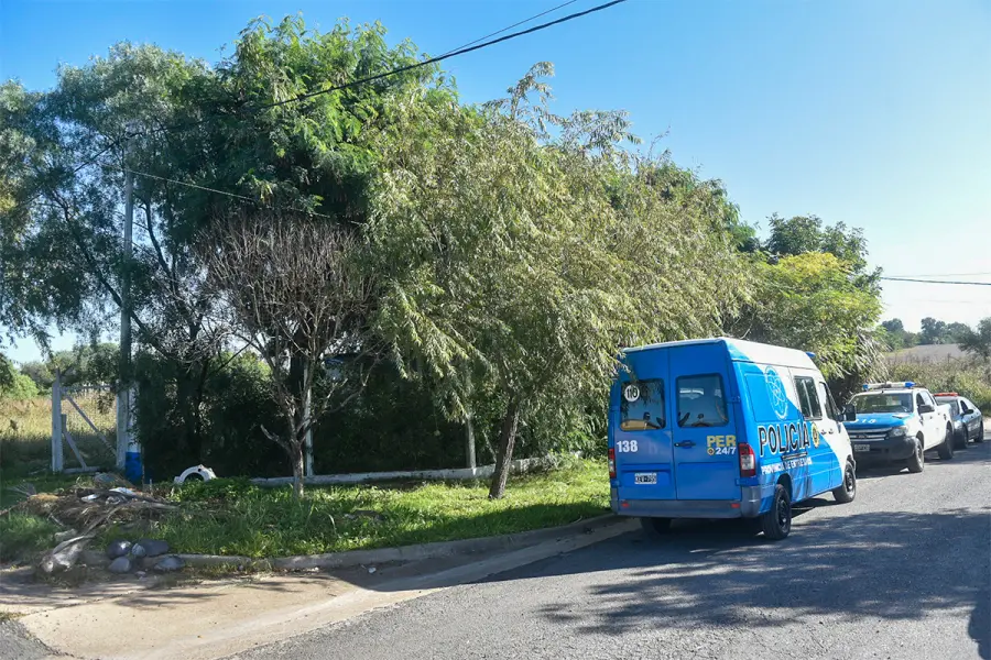 Robo en planta elevadora de l&iacute;quidos cloacales (foto Municipalidad de Colonia Avellaneda)
