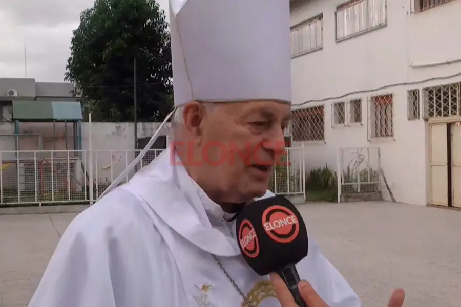 Monse&ntilde;or Puiggari habl&oacute; con Elonce. Foto: Elonce.