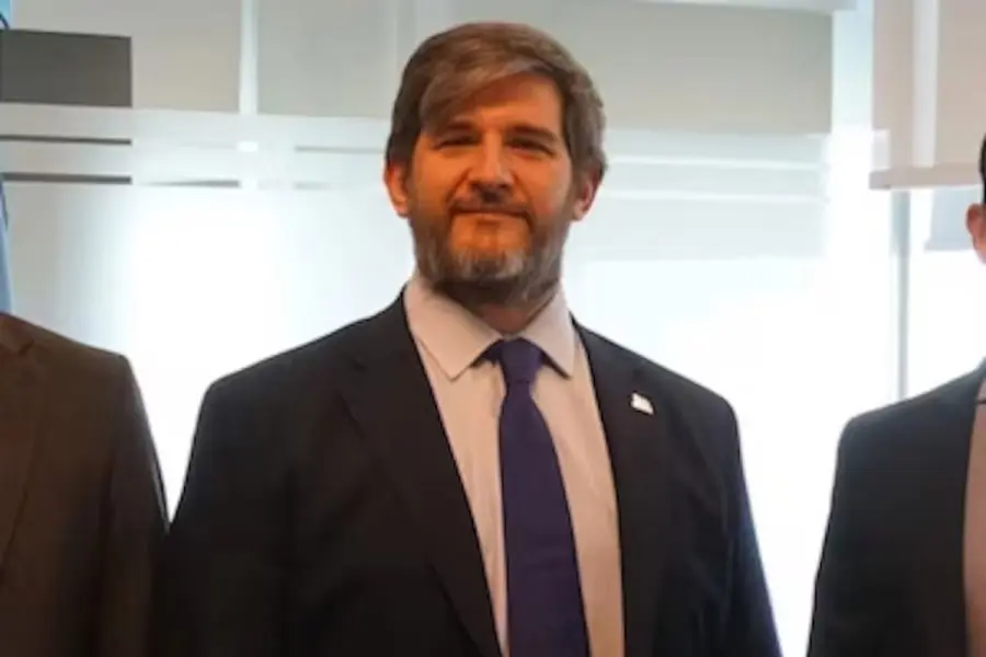 Juan Mart&iacute;n Campos, titular de N&uacute;cleoelectrica. Foto: La Naci&oacute;n.