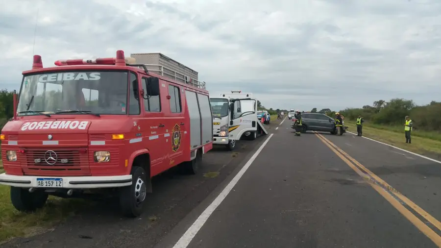 Foto: Bomberos Voluntarios de Ceibas