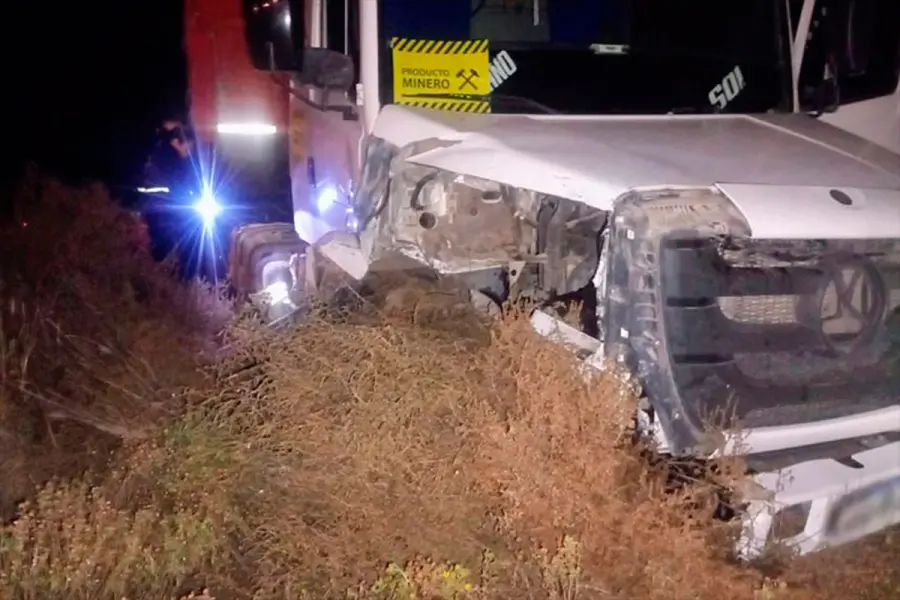 El accidente ocurri&oacute; cerca de la localidad de Beazley. (Media Mendoza).