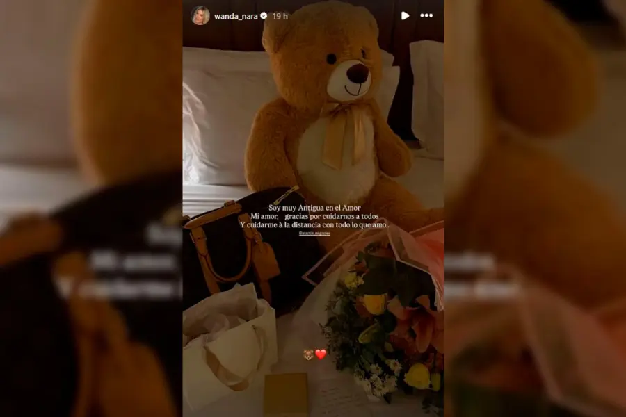El regalo que recibi&oacute; Wanda Nara.
