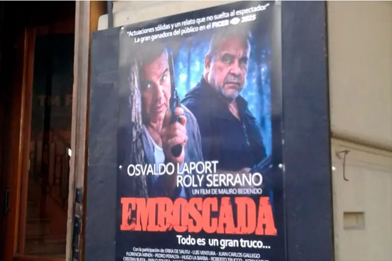 Exhibirán "Emboscada" en el Teatro Municipal: la película filmada en Paraná y Villa Urquiza con figuras del cine nacional