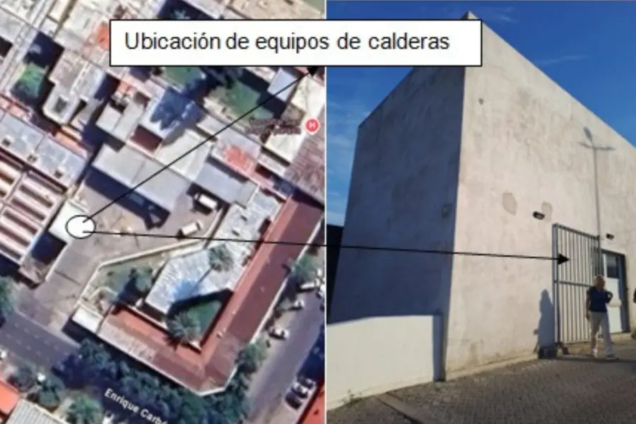 Calderas del hospital San Mart&iacute;n (foto Gobierno de Entre R&iacute;os)