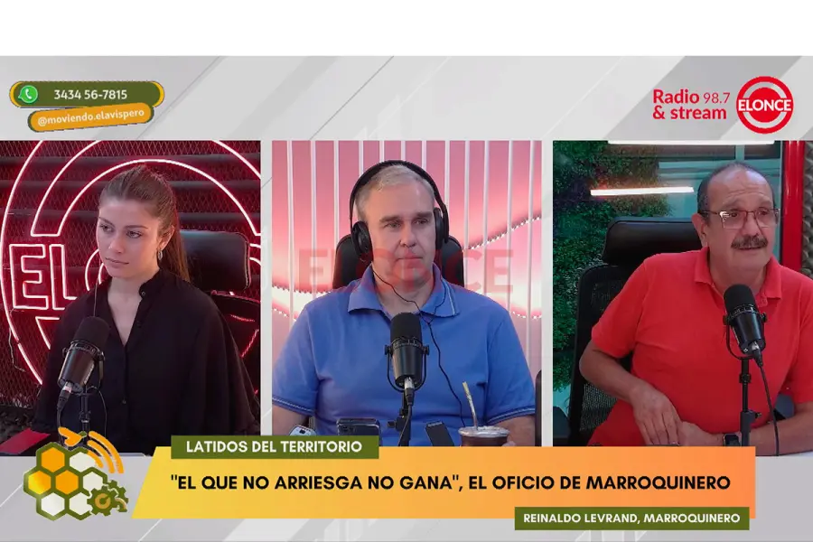 Reinaldo Levrand, marroquinero (foto Elonce)
