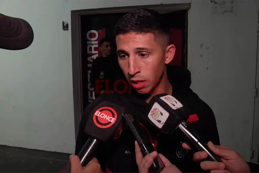 Maximiliano Rueda, autor del primer gol de Patronato. Foto: Elonce.