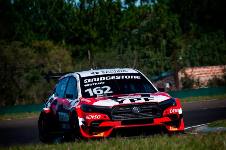 Stang estuvo firme en Concordia. Foto: Instagram de Emiliano Stang.