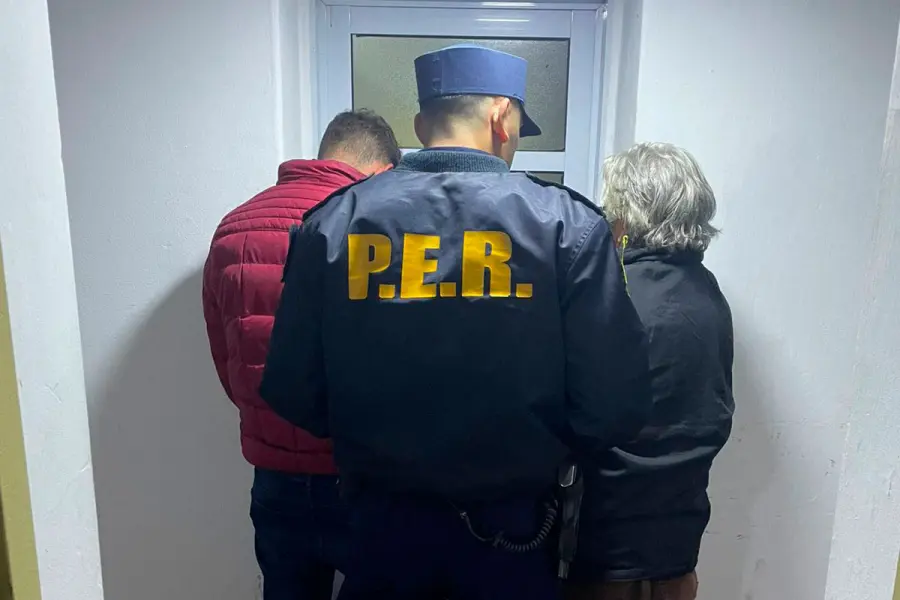 Detenidos en Santa Elena.