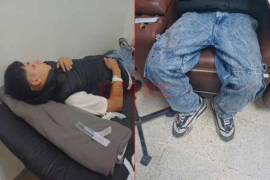 Adolescente v&iacute;ctima de violento asalto en Paran&aacute; (foto Elonce)