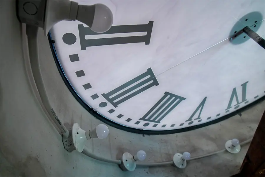 Hist&oacute;rico reloj del Palacio Municipal (foto Municipalidad de Paran&aacute;)