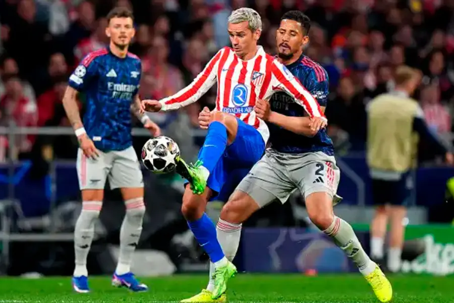 Atl&eacute;tico Madrid vs. Arsenal.
