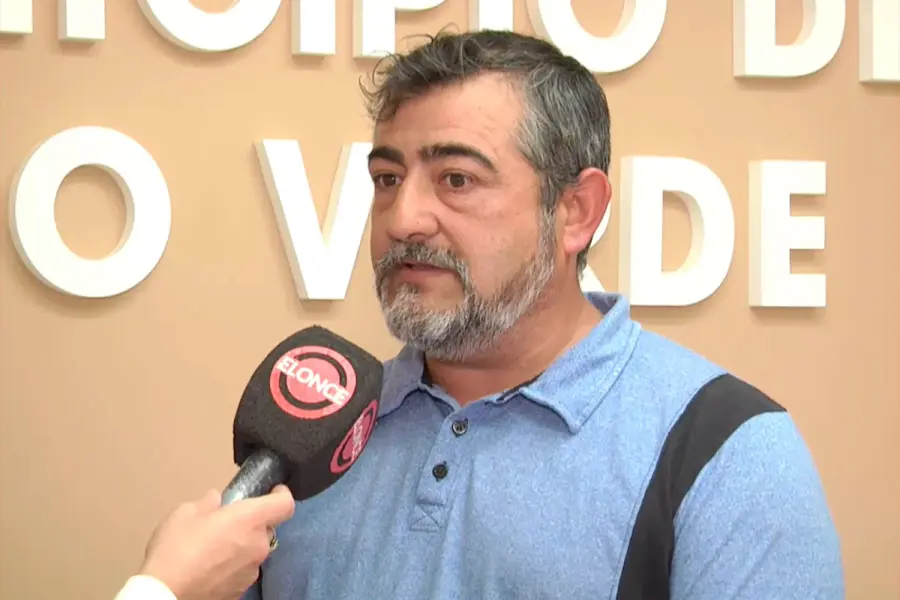 Intendente de Oro Verde, C&eacute;sar Clement.
