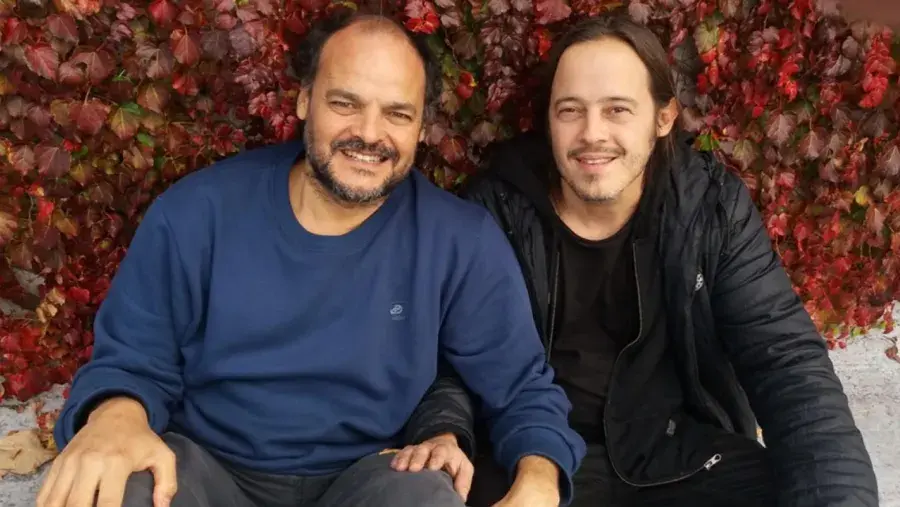 Carlos Aguirre y Nicol&aacute;s Ibarburu